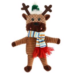 Dogman Jul Bamse För Hunden Ren Med Halsduk